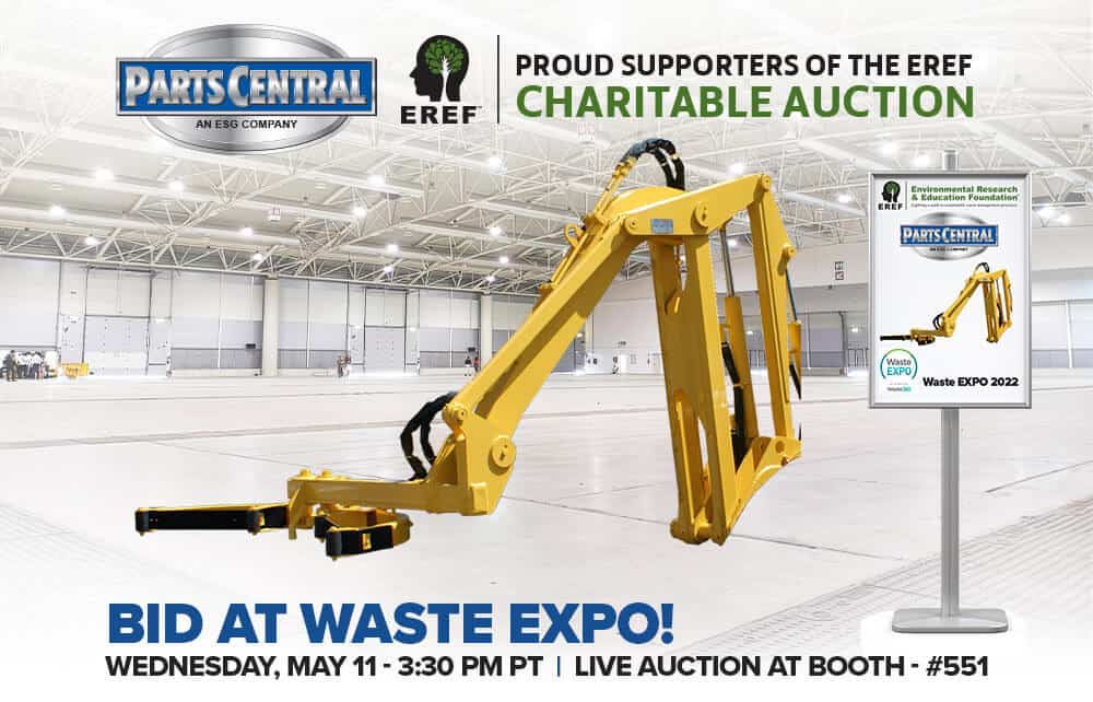 Parts Central Donated Python Arm For EREF Auction