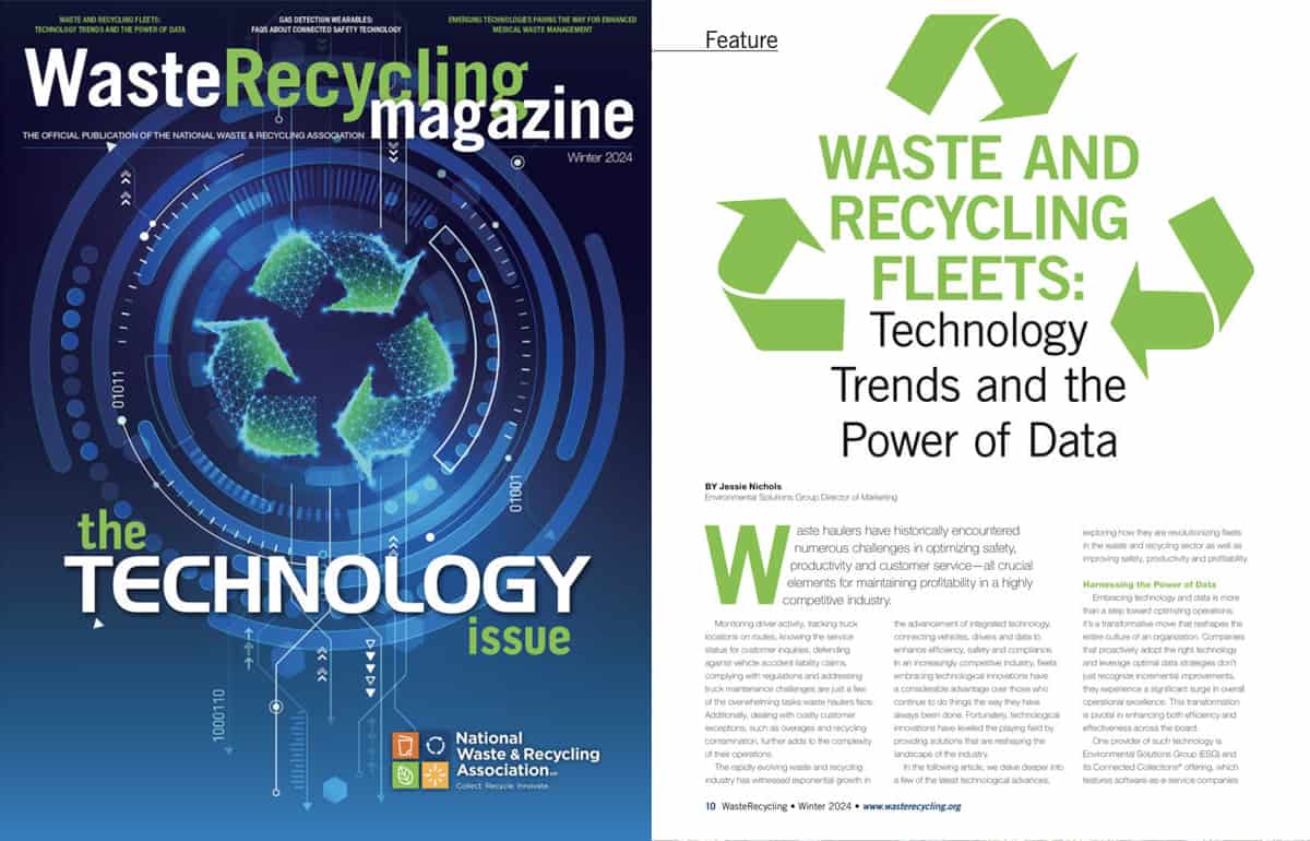 ESG Companies 3rd Eye and Soft-Pak Featured In Waste & Recycling Magazine